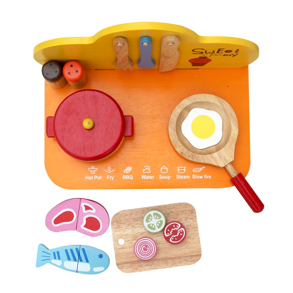 Đồ chơi gỗ bếp xinh cho bé Winwintoys