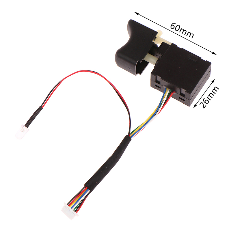 1Pc Electric Drill Switch Adjustable Speed Controller Switch Brushless Wrench Switch Power Tool. 