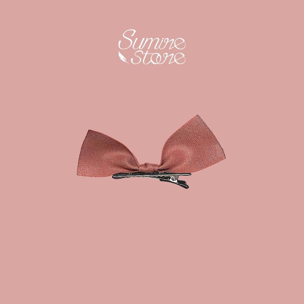 Sumire Store Kẹp tóc mái nơ - 11 màu