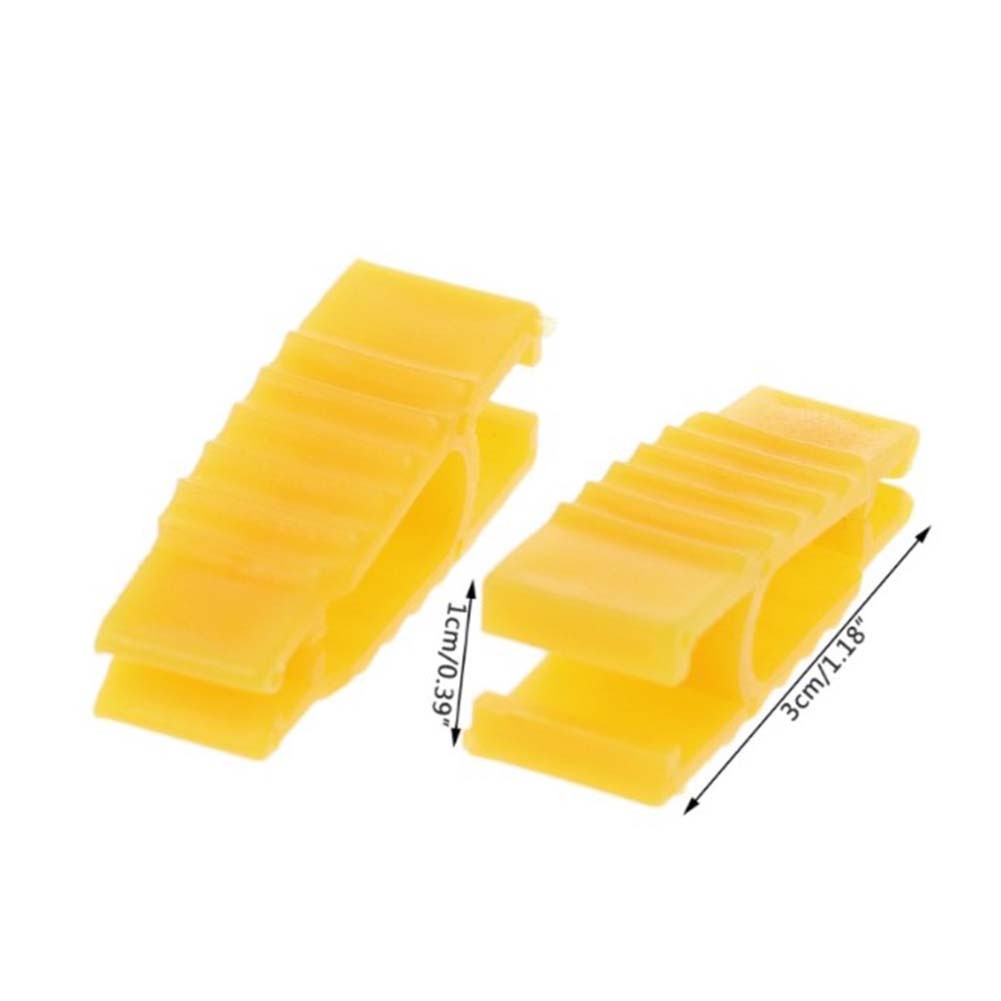 Universal Yellow Car Fuse Puller Fuse Clip Extractor Tool Plastic Mini Size Lightweight