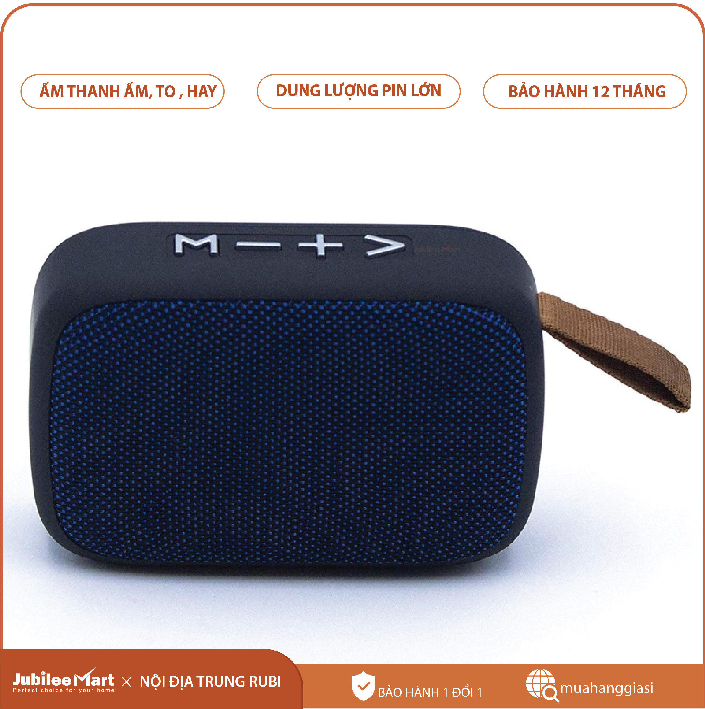 Loa Bluetooth Cầm Tay Nghe Nhạc Không Dây Để Bàn Nhỏ Gọn Cắm Usb Và Thẻ Nhớ Âm Bass Cực Hay Giá Rẻ, Loa nghe nhạc bluetooth mini - BẢO HÀNH 1 ĐỔI 1 NẾU LỖI