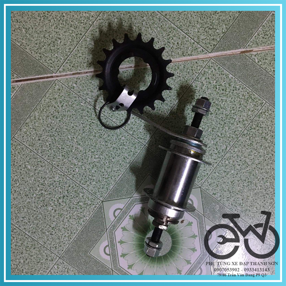 Đùm Sau Xe Đạp FIXED GEAR Single (Moay Ơ)  32/36 lỗ CAO CẤP