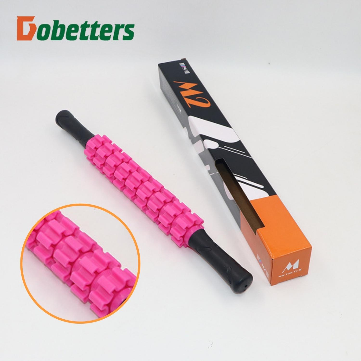 Gậy massage dãn cơ, con lăn 9 răng dãn cơ cầm tay Roller Stick