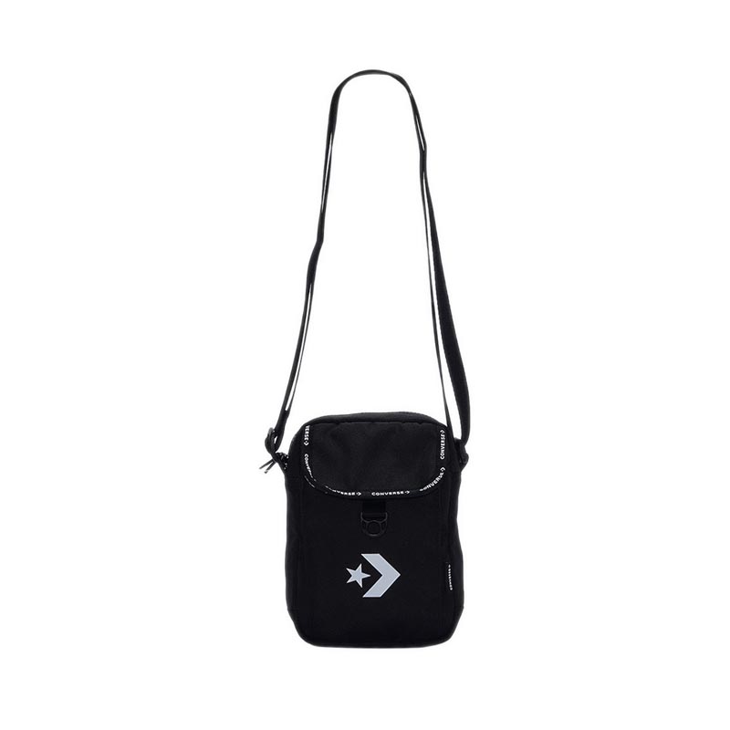 Converse Unisex Large Logo Crossbody Bag - Converse Black