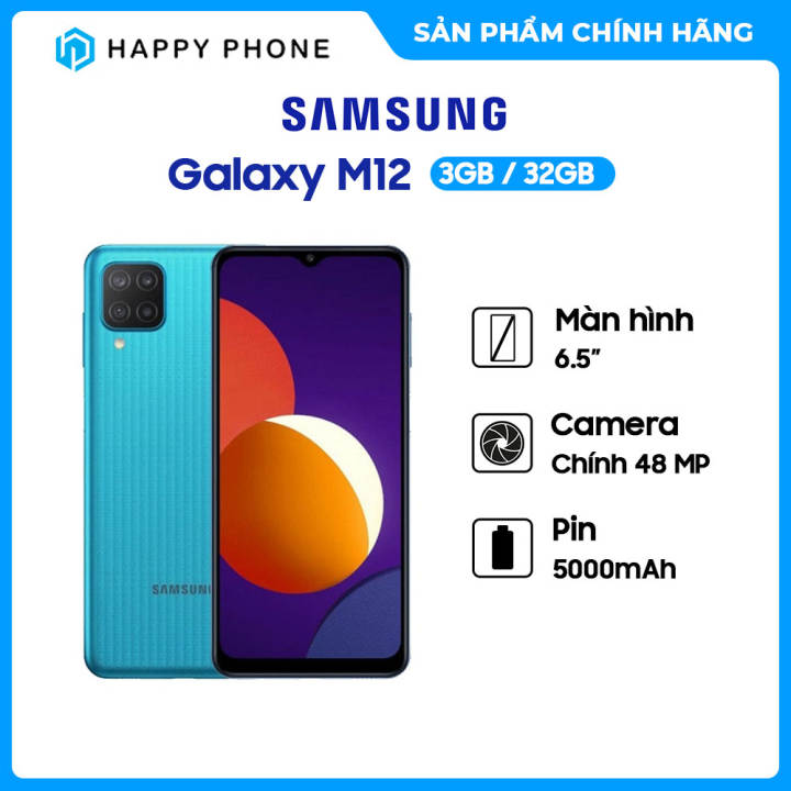Điện Thoại Samsung Galaxy M12 (3GB/32GB)