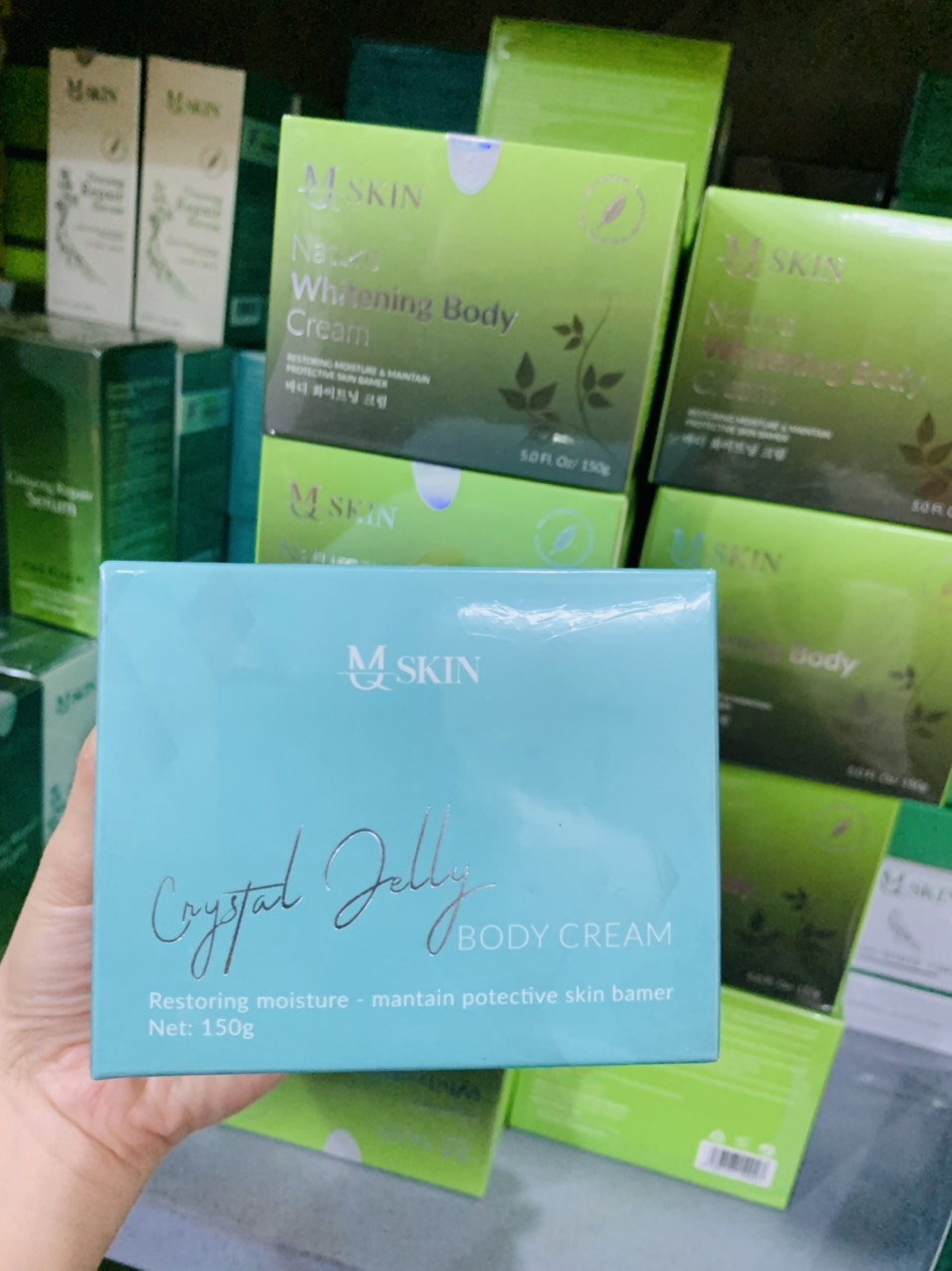 Kem body diệp lục mq skin
