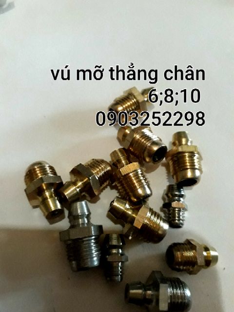 Com bo 10 vú mỡ các chân 6;8;9;10 thẳng - cong