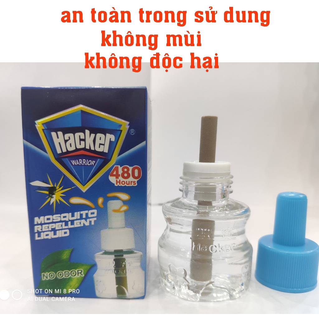 Tinh dầu đuổi muỗi parpar, tinh dầu hacker