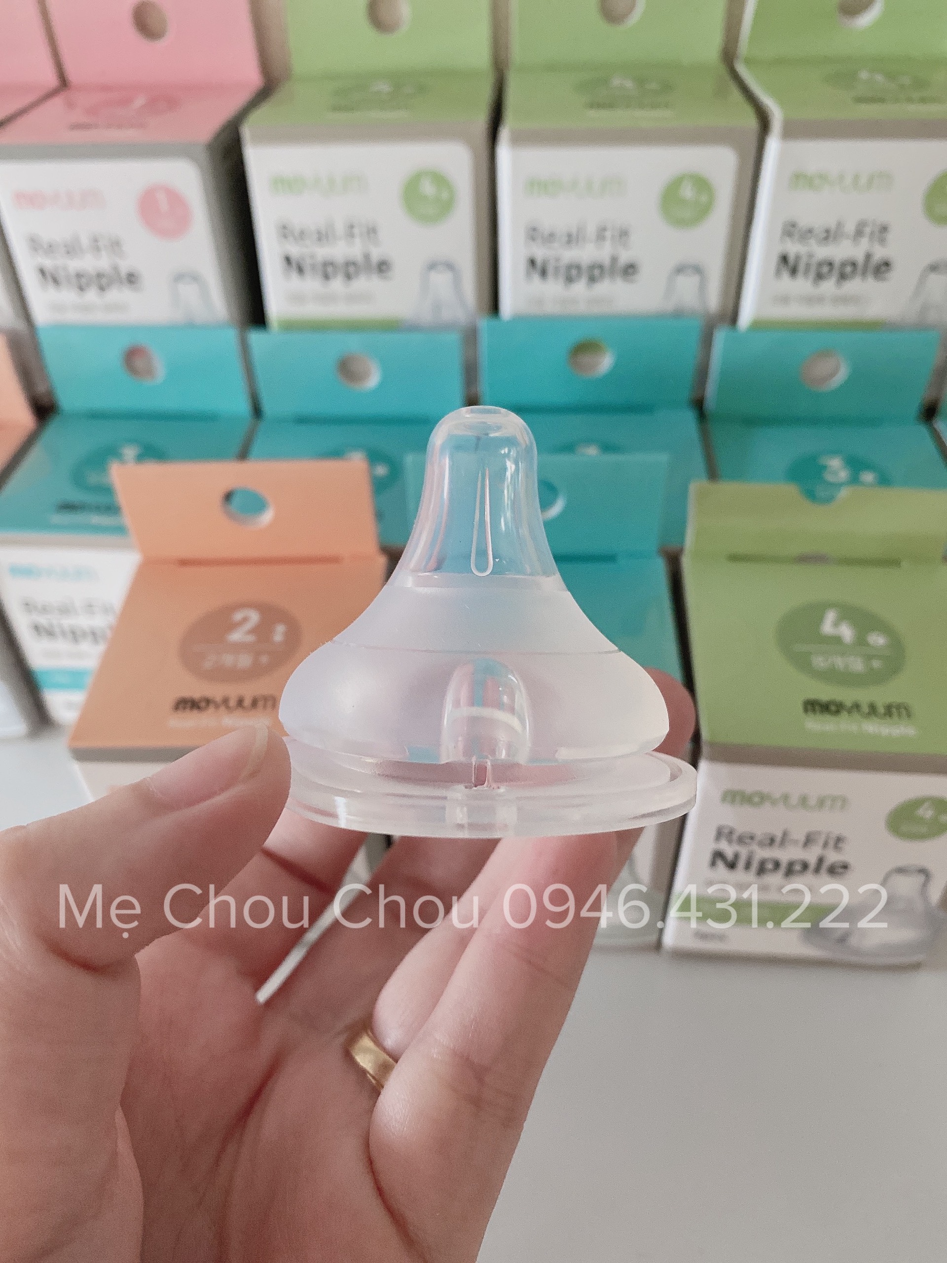 Núm ty bình Moyuum Hàn Quốc chính hãng 1/2/3/4
