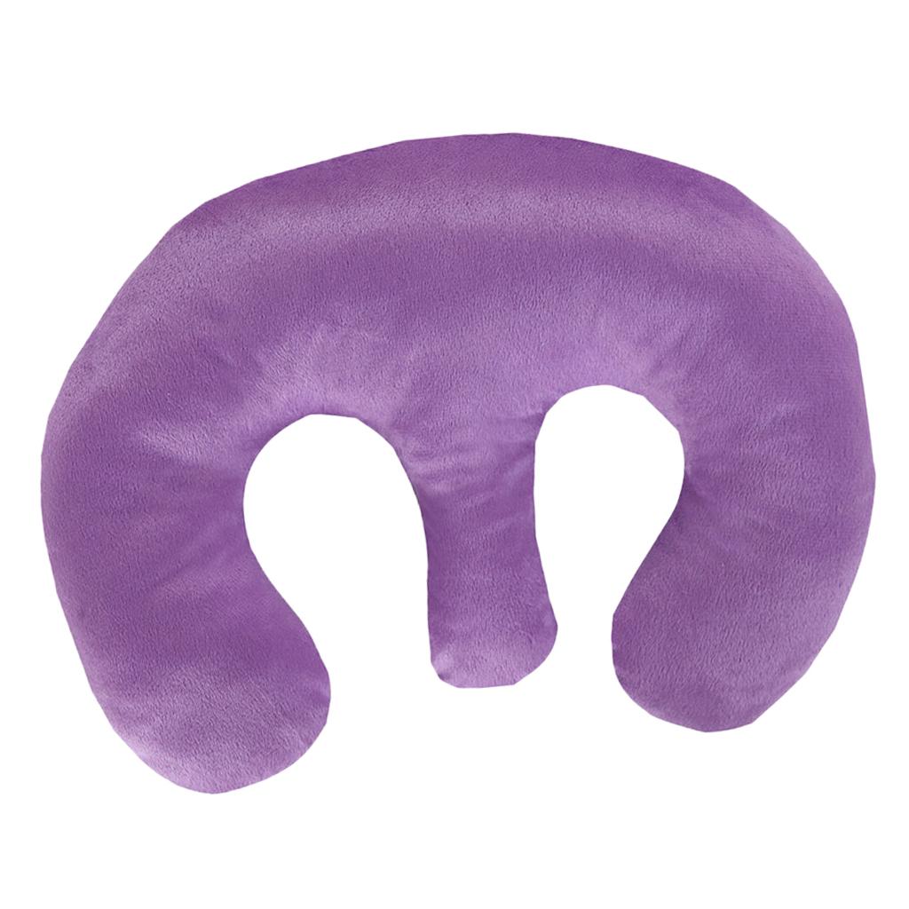 Coussin De Soutien Pour Poitrine - Salon De Beauté, Massage, Allaitement - Polyester (Marron Foncé)