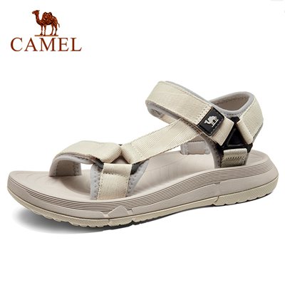 Cameljeans Men's Outdoor Sandals Quick-drying Breathable Light Non-slip Outer Wear Sports Beach Shoes