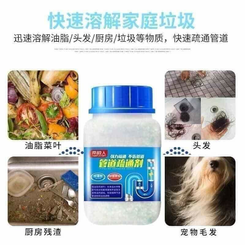 [bột thông cống] LỌ BỘT THÔNG CỐNG VUÔNG - cheapstore