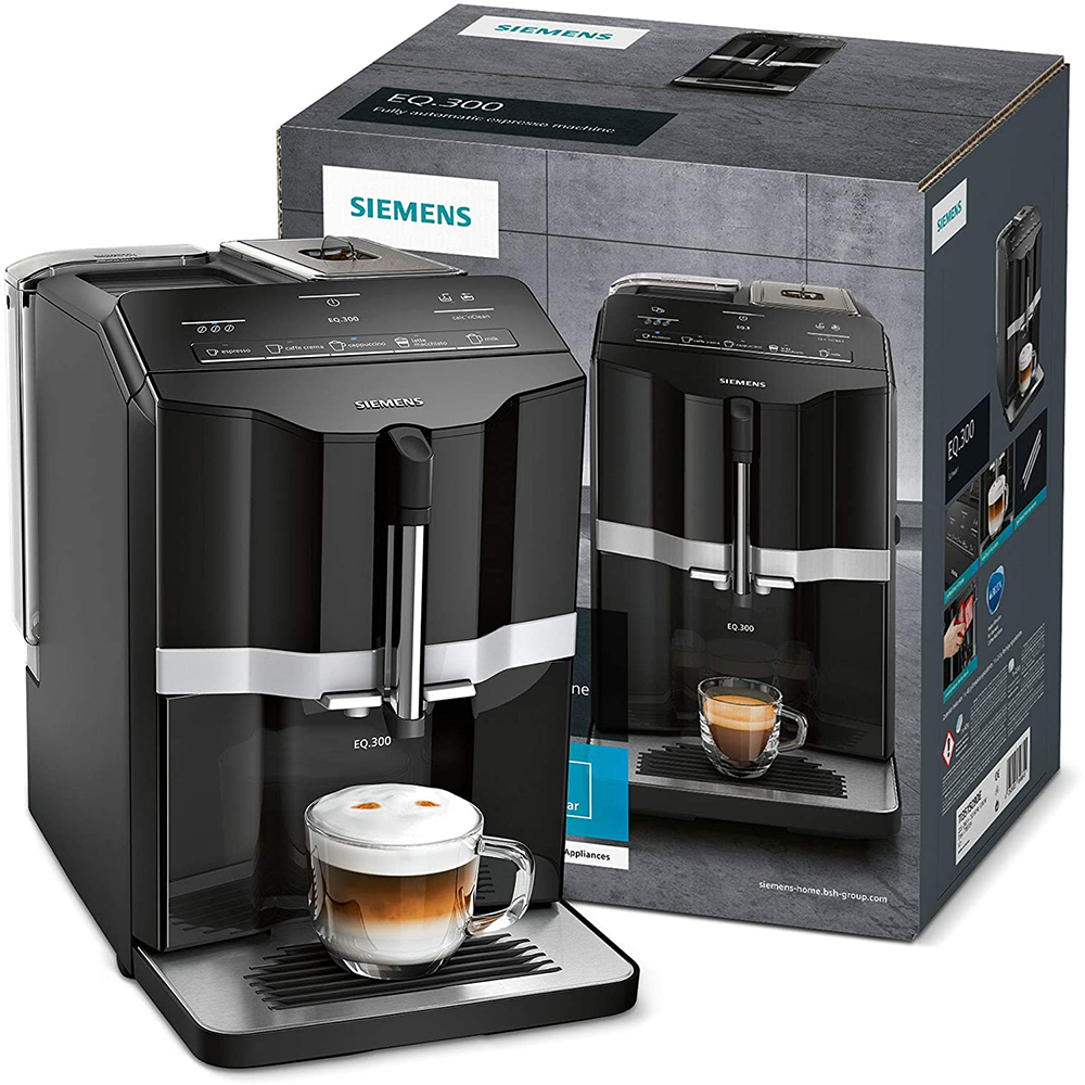 [Trả góp 0%]MÁY PHA CAFE SIEMENS TI35A509DE EQ.300 Black