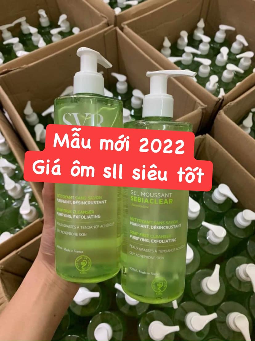 Sữa rửa mặt SVR Sebiaclear Gel Moussant 400ml