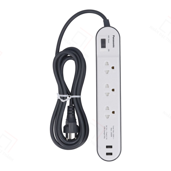 [HCM]Ổ cắm có dây - USB Panasonic WCHG243322W-VN