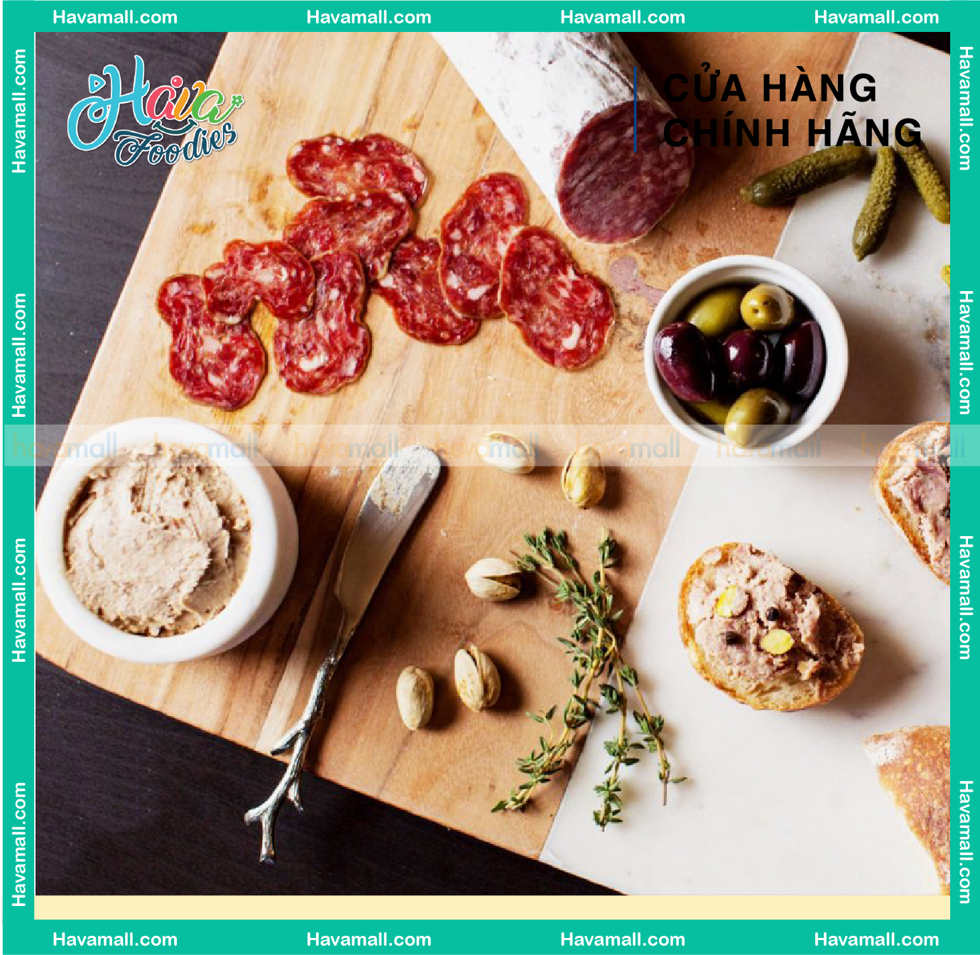 Pate Gan Vịt Hénaff 115gr – Duck Liver Mousse Pate