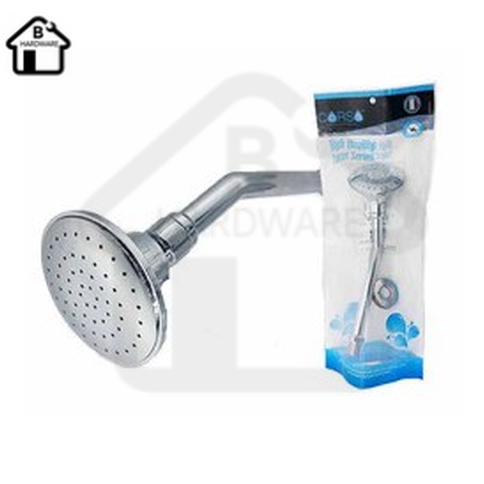 BATHROOM 4 INCH WHITE PVC PLASTIC SHOWER HEAD Wall Mounted Shower Head