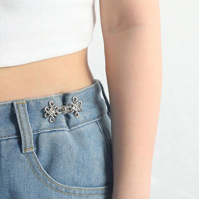 Chinese%20Knot%20Waist%20Buckle%20Detachable%20Pants%20Clips%20Waist%20Tightener%20Nail-free%20Metal%20Button%20Snaps%20For%20Jeans%20Decoration%20-%20Image%207