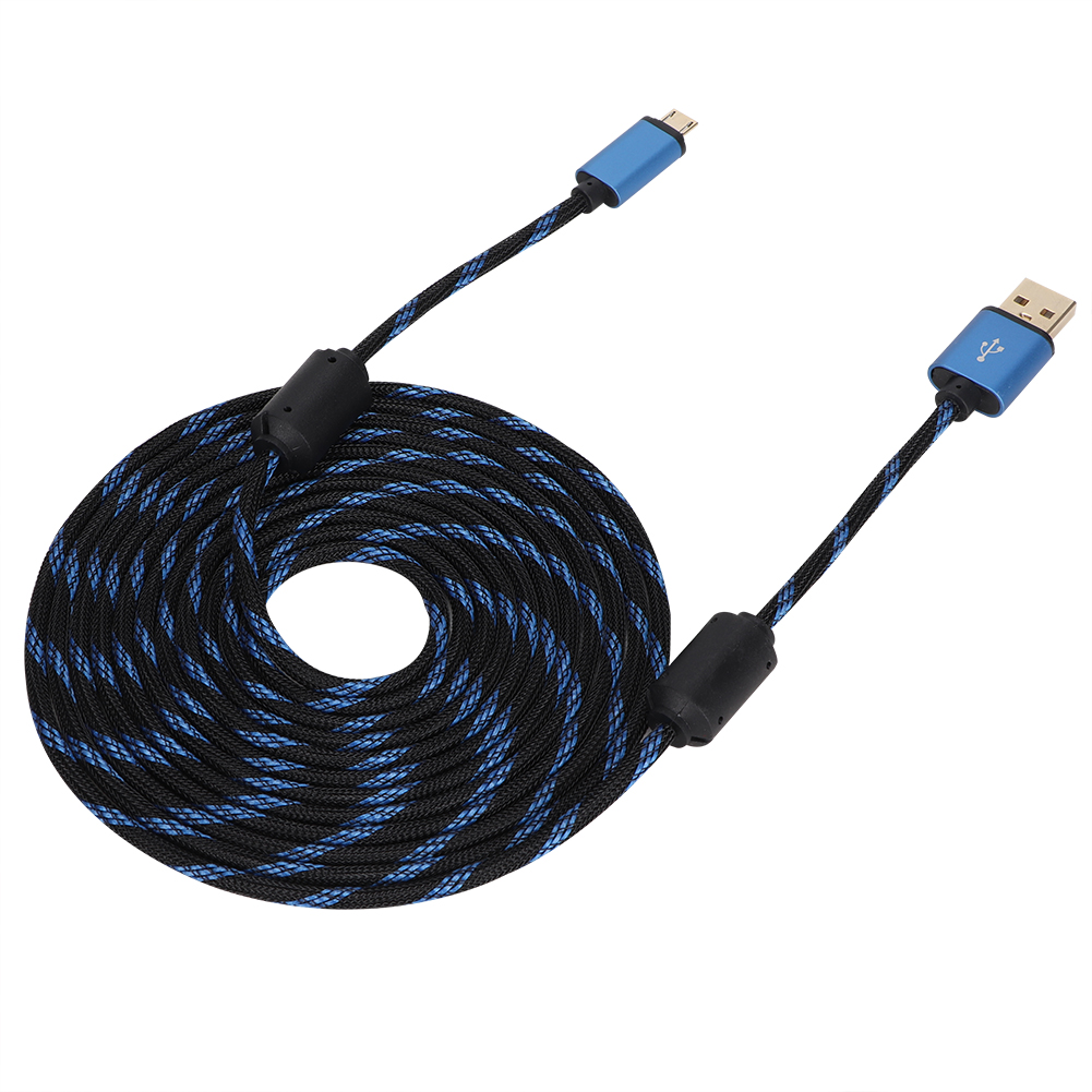 Heavy Duty 3 M USB Charging Cable Nylon Braided For PS4/Xbox ONE Controller Fast Charging Accessory