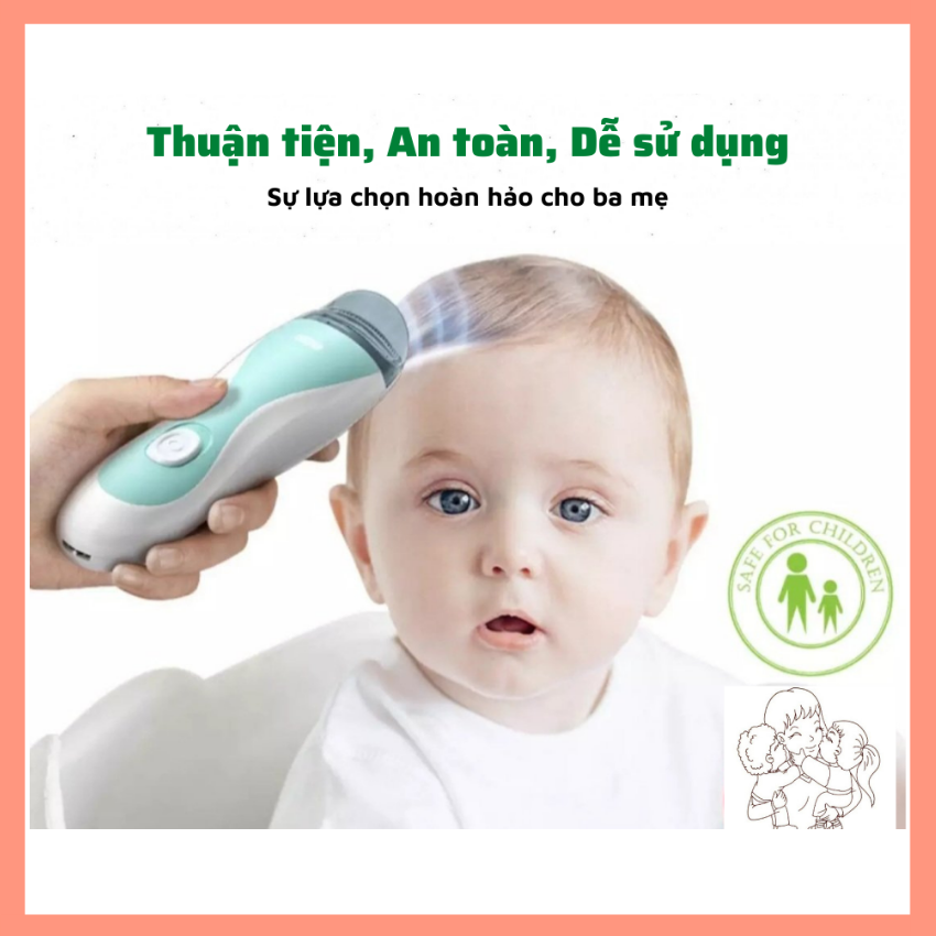 Tông đơ cắt tóc cho bé Clipper MK963 thông minh, tự động