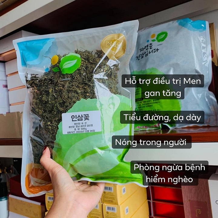 Trà Hoa Sâm Khô Hàn Quốc túi 500g