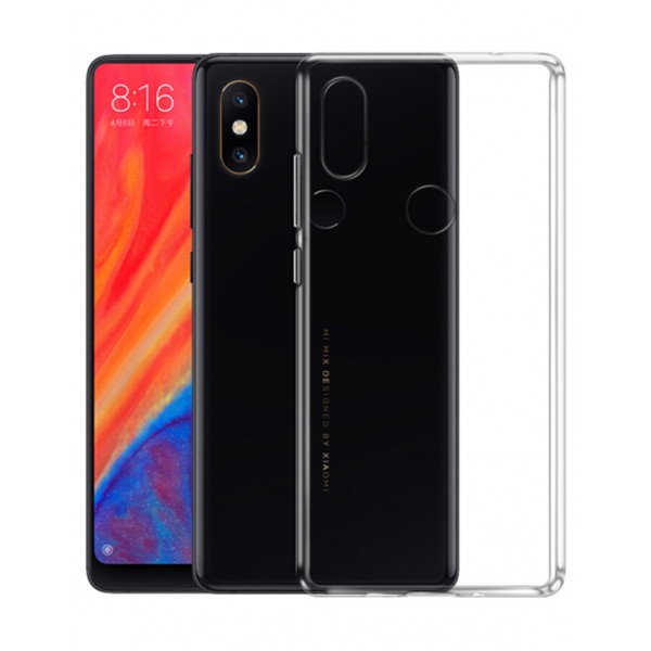 Ốp dẻo trong suốt cho Xiaomi Mi 8 (Hàng loại A)
