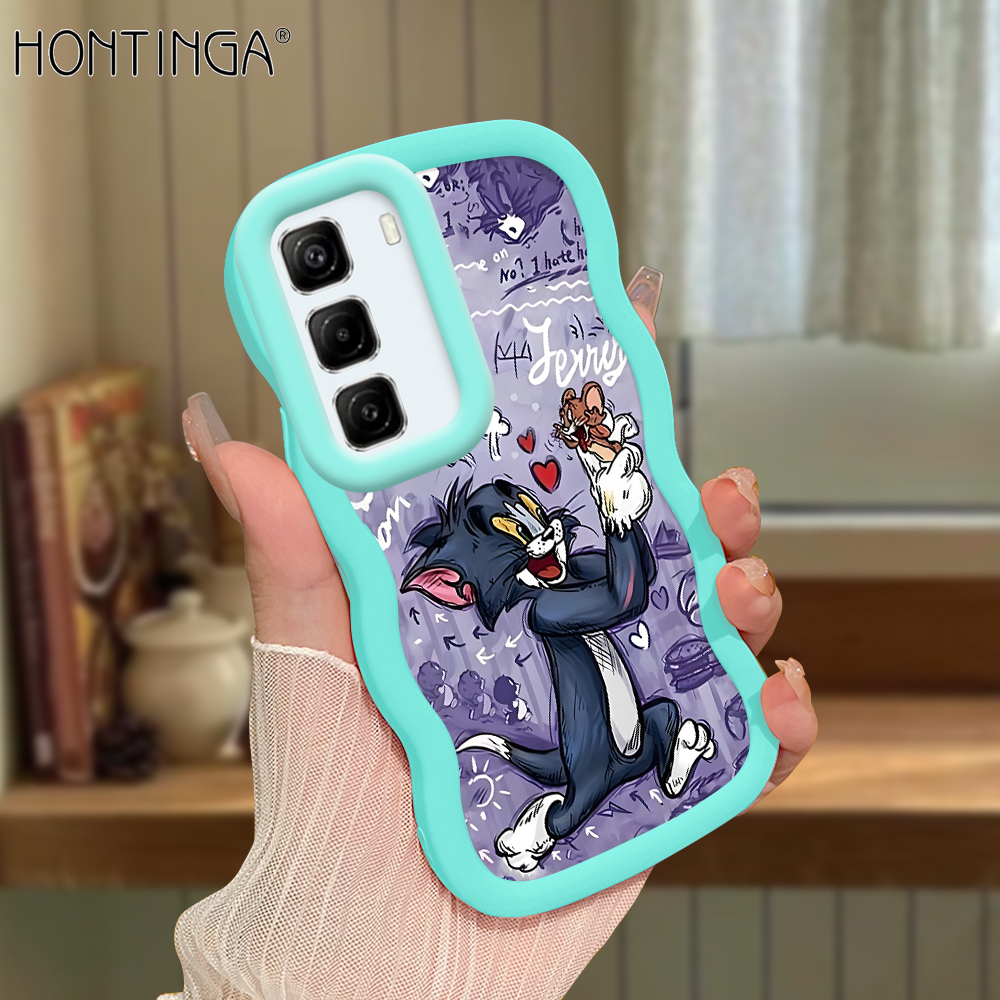 Hontinga%20for%20Infinix%20Hot%2050%204G%20Back%20Cover%20Tom%20and%20Jerry%20Pattern%20Luxury%20Phone%20Cover%20Soft%20Silicone%20Macaron%20Wave%20Mobile%20Case%20-%20Image%202