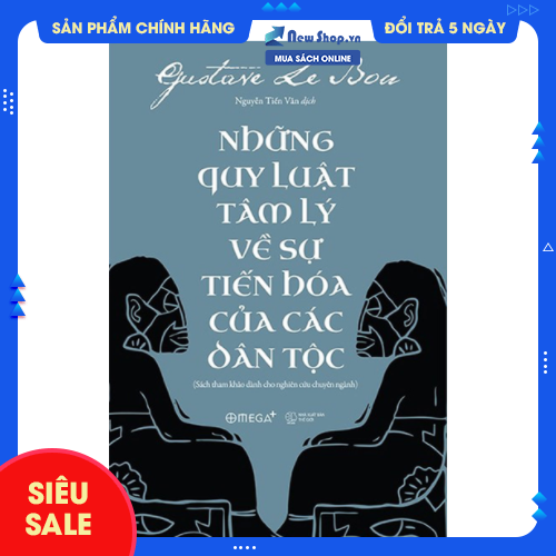 Sách - những quy luật tâm lý về sự tiến hóa của các dân tộc - newshop