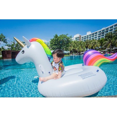 large unicorn float
