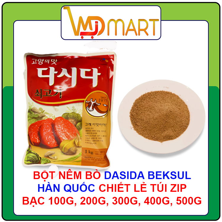 Bột Nêm Bò Dasida Hàn Quốc Chiết Lẻ