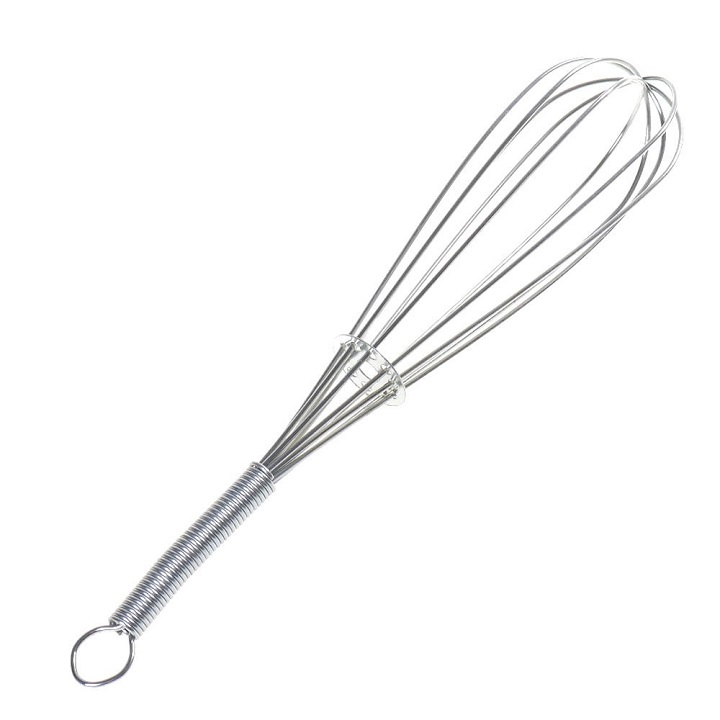 Que đánh trứng phới quấy bột cầm tay chất liệu inox