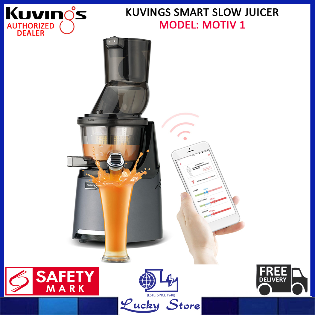 Bulky) KUVINGS MOTIV 1 SMART SLOW JUICER, SINGAPORE WARRANTY SET, FREE  DELIVERY, WITH AGENT FREE GIFTS | Lazada Singapore