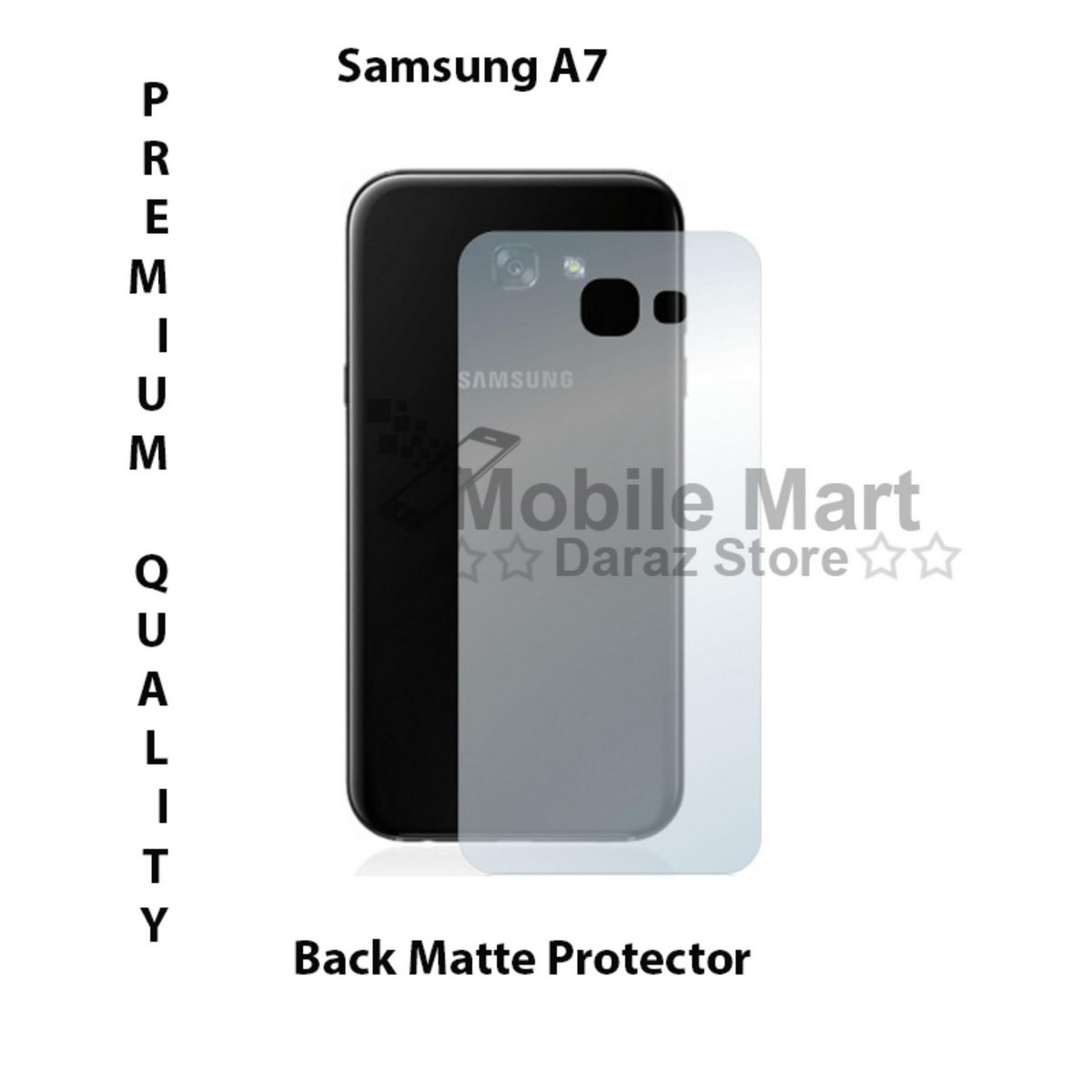 Samsung A720 A7 2017 Back Matte Protector For A720 A7 2017