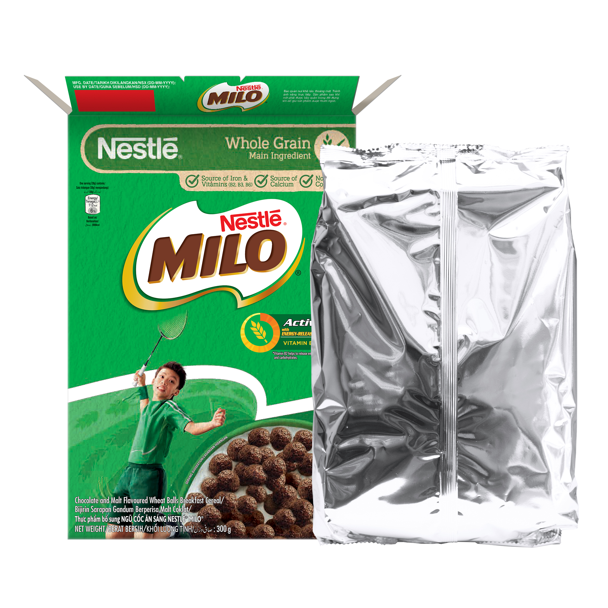 Bánh ngũ cốc milo hộp 300g