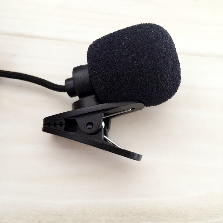 Micro cài áo mini đầu cắm 3.5mm