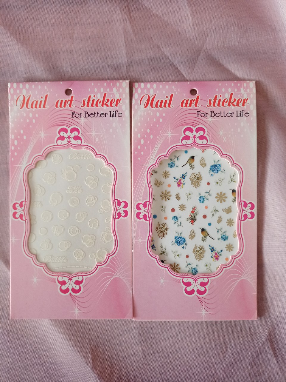 Sticker dán móng  - Trường Thọ, TĐ