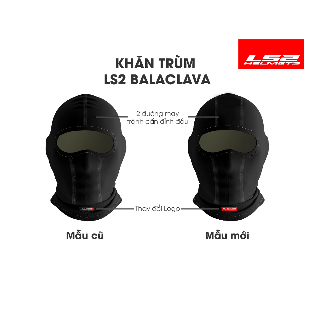 Khăn Trùm Đầu LS2 Balaclava