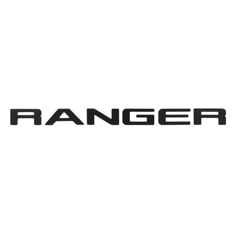 Tailgate Insert Letters for Ford Ranger 2019 2020, 3D Raised & Decals Letters, Tailgate Emblems