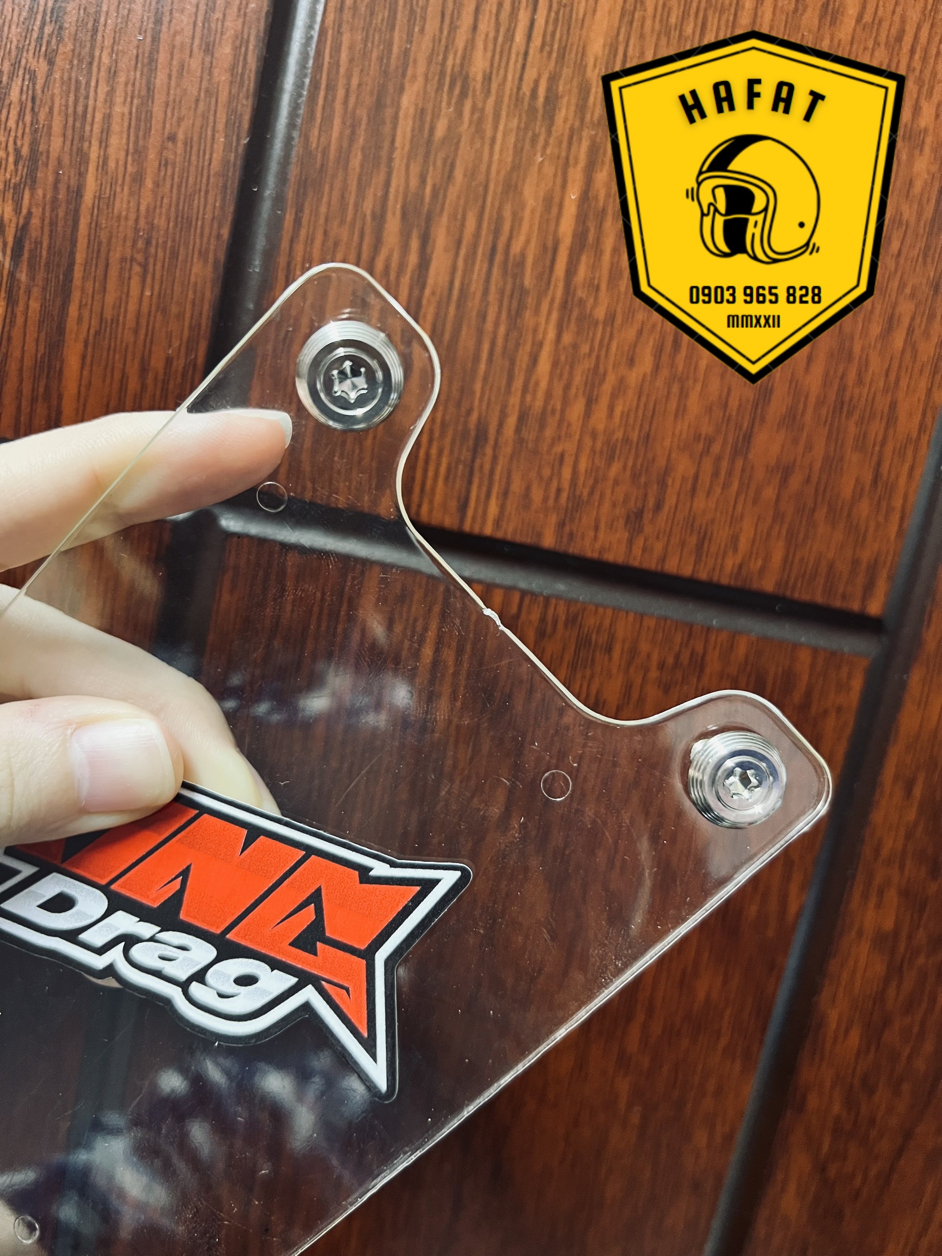 Mica Dẻo Che Phuộc - Siêu Bền - Gắn Mọi Loại Xe Số