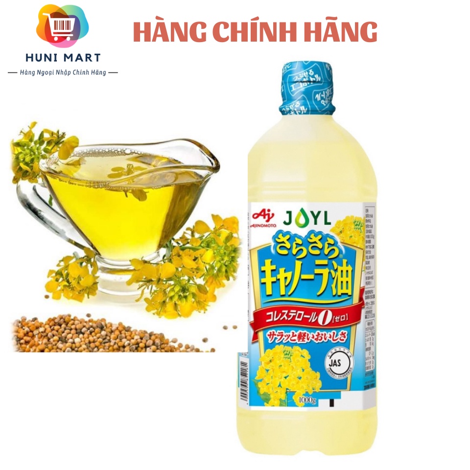 [DATE 2023] Dầu ăn hoa cải Ajinomoto 1L