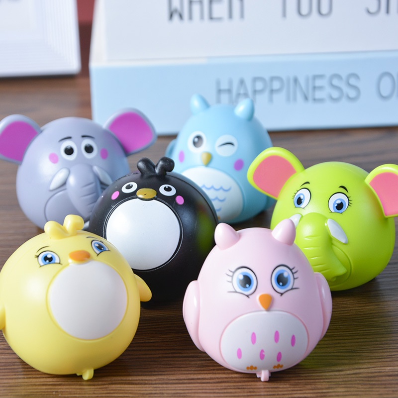 Đồ chơi con vật mini chạy đà thú chạy cót mini thú nhựa mini cho bé