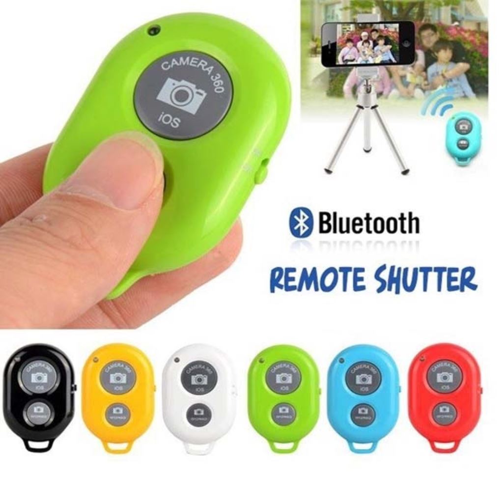 Xả hàng - Remote Chụp Ảnh Cho Điện Thoại Bluetooth Shutter -Dc1252