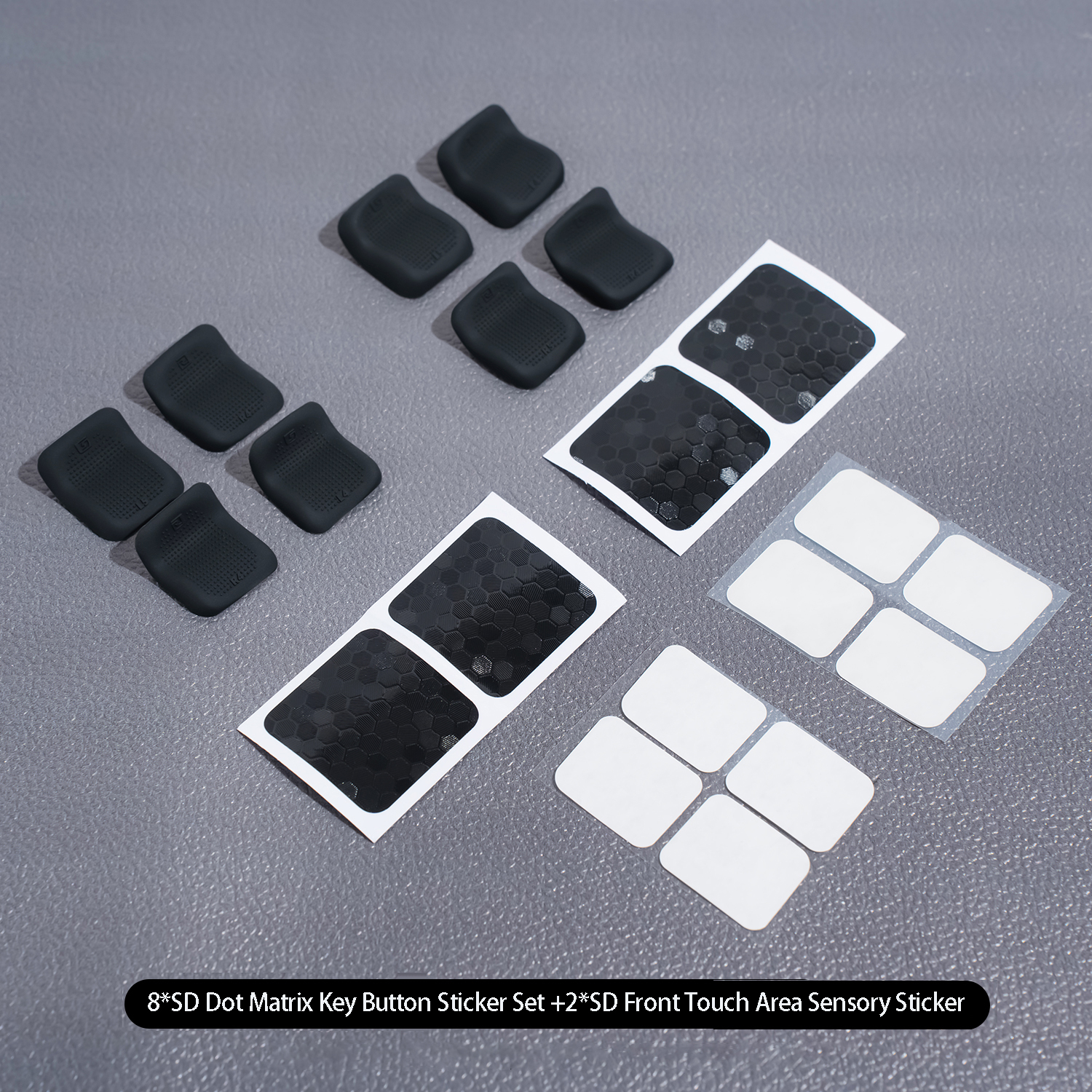 【Limited Stock Available】 Enhancement Back Button Set for Steam Deck with Touchpad Protector Sticker Grip Improvement 8PCSET.