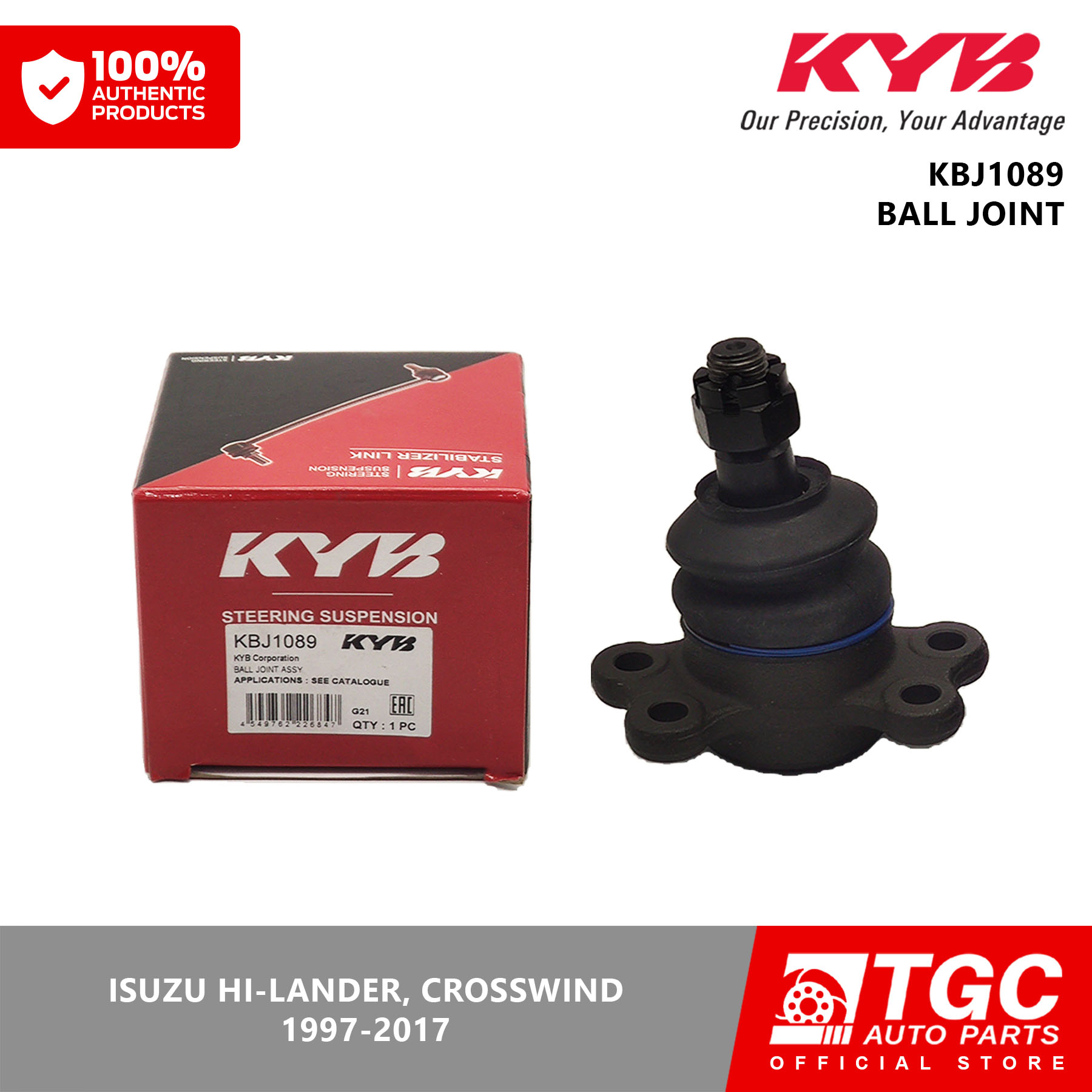 KYB KAYABA Upper Ball Joint Isuzu HiLander Crosswind 1997 2017