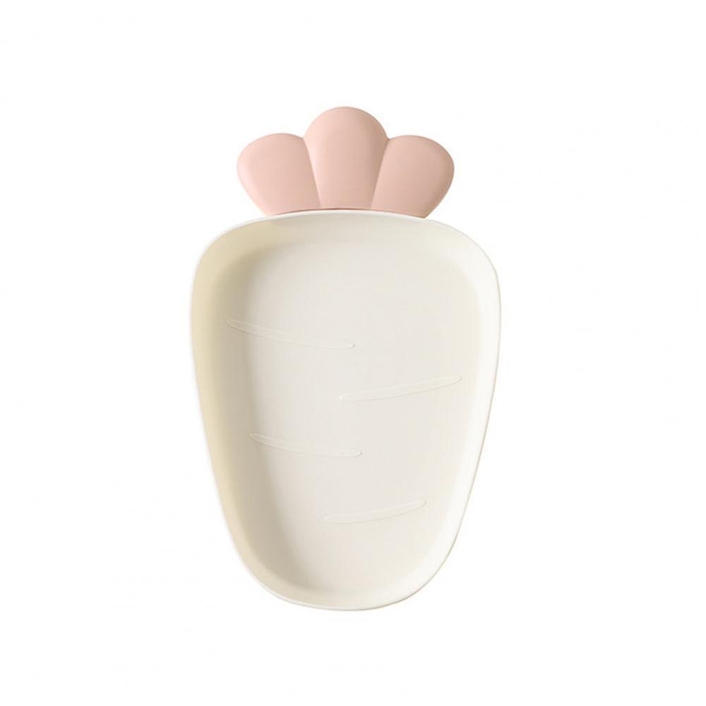 Dried Fruit Plate Creative Dried Fruit Box Plastic Dining Plate Radish-shaped Fruit Box