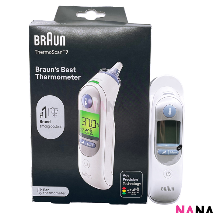 Braun ThermoScan® 7 Thermometer with Age Precision®