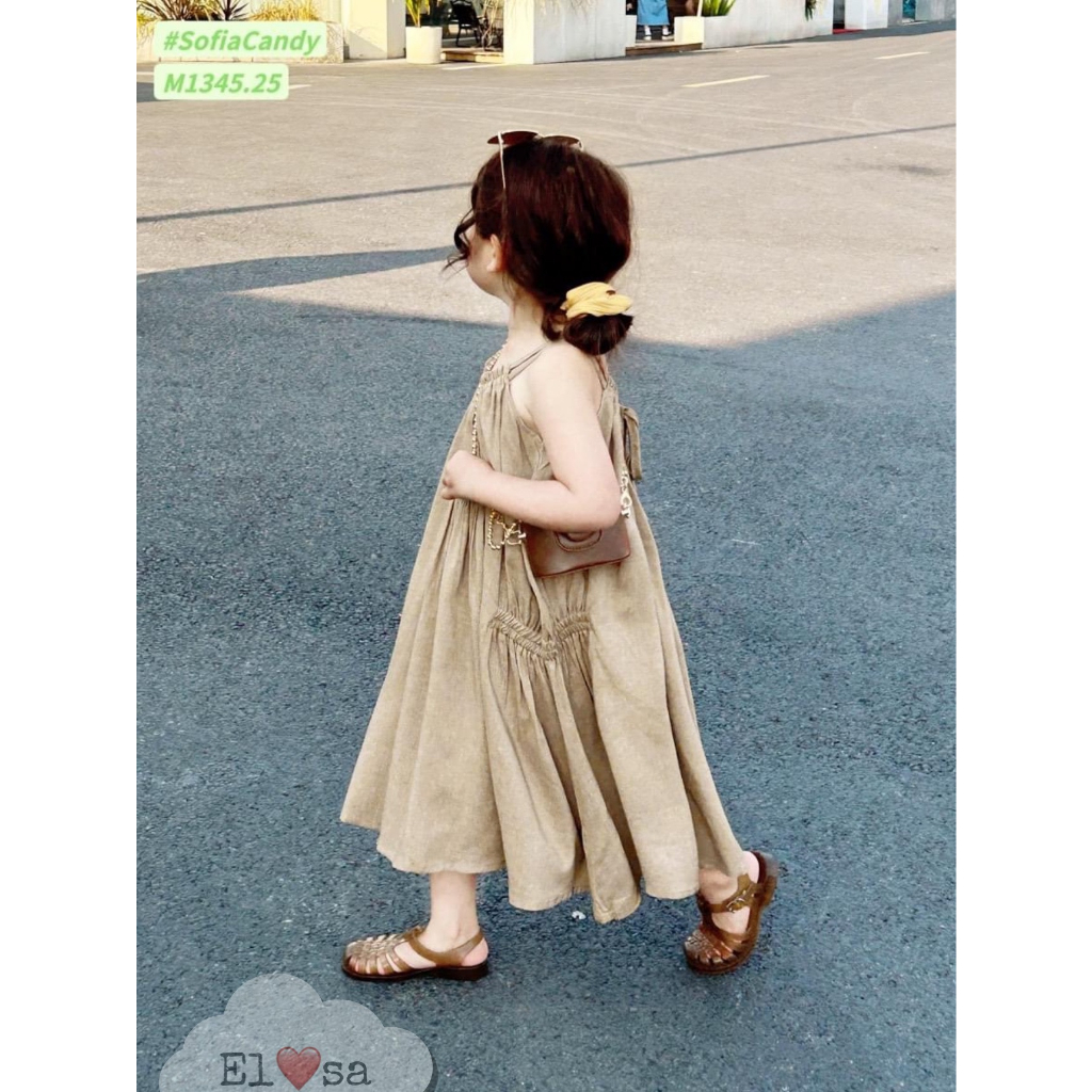 Chân váy bò cúc giữa xuất Hàn bé gái 3-12 tuổi | Lazada.vn