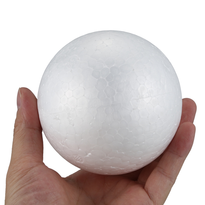 10 x Modelling Craft Polystyrene Foam Ball Sphere 10cm---White