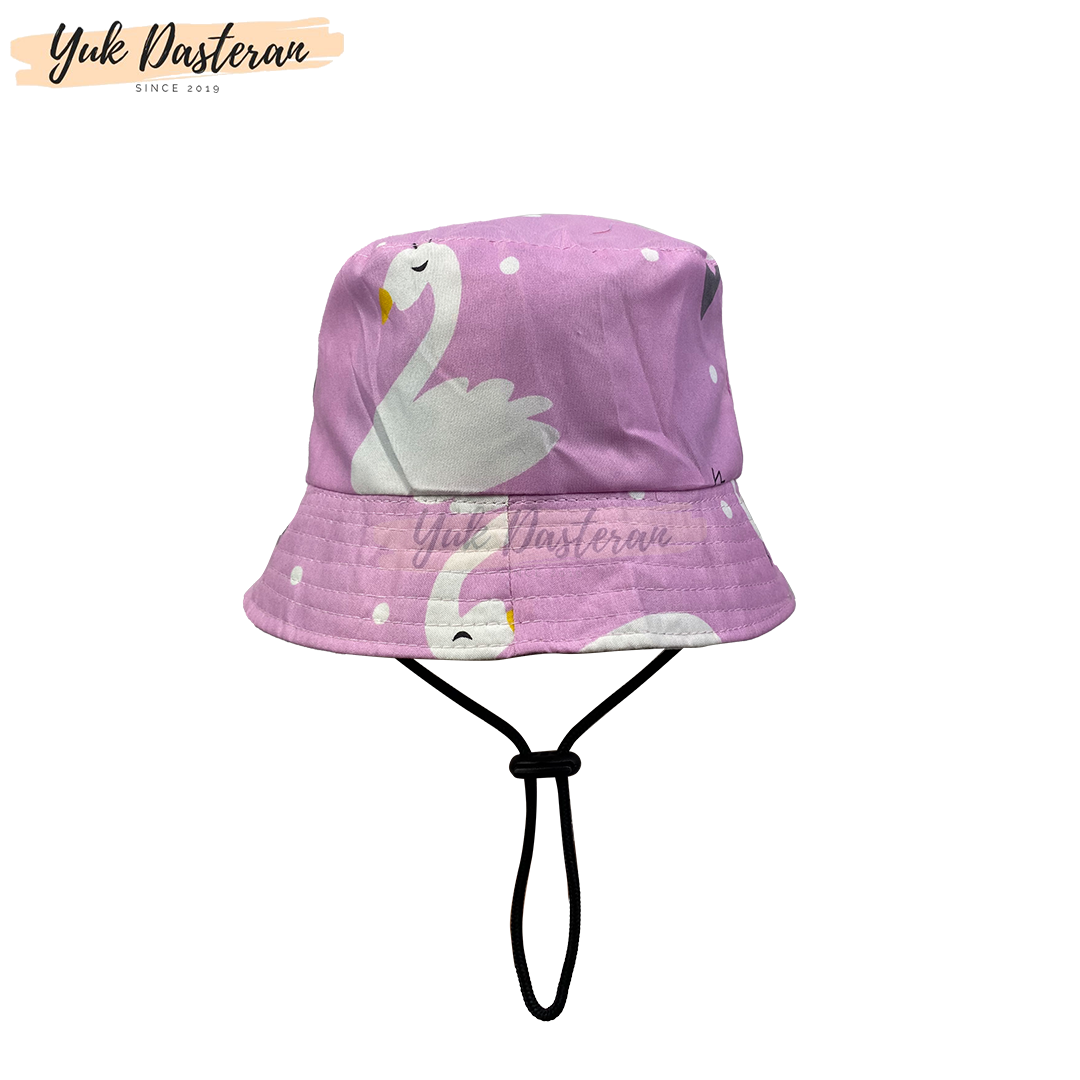 Topi Bucket Hat Anak Tali Topi Bucket 