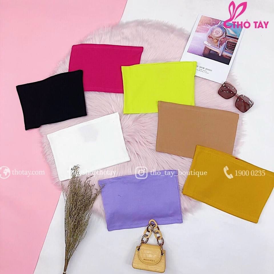 áo ống trơn xinh chất bozip mềm